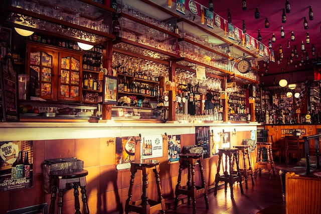 bar v hospodě