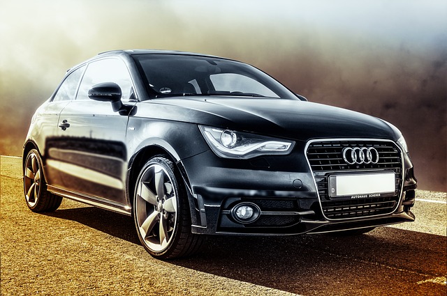 audi na slunci